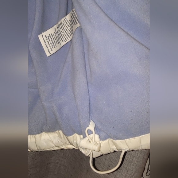 Old Navy puffer vest with hood- fleece lined. - Picture 6 of 6